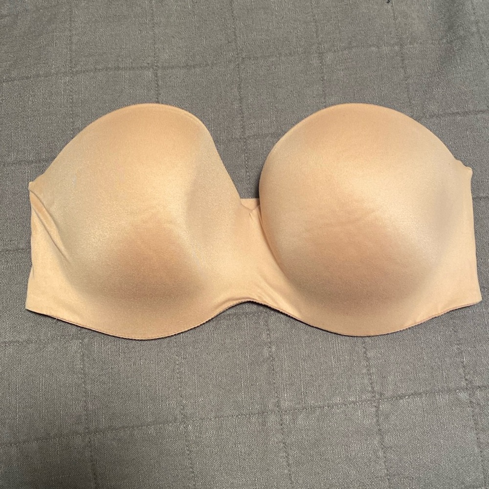 Strapless bra